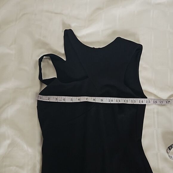 Marciano Ladies Bodycon Cut Out Midi Dress Small Black - Picture 4 of 16